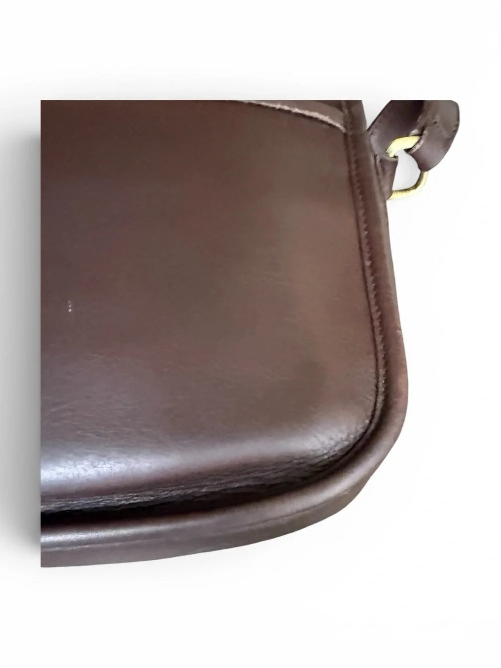 Vintage Coach City Bag 9790 | Mahogany Glovetanned Leather | Pristine Condition